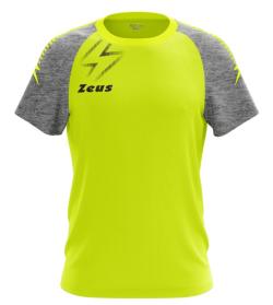 1542_96_t-shirt-fast-GIALLO-FLUO-GRIGIO-MELANGE-FRONTE